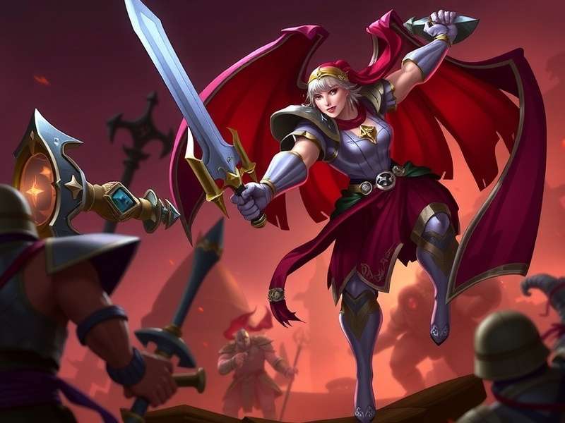 MVC Guild War Scene Mace Vigorous Combatant Guild Battle